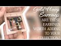 Review of Gold Hoop Earrings by Habikip