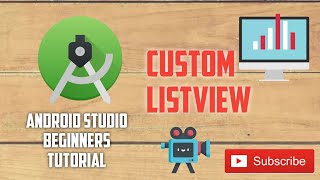 Android Tutorial for Beginners 7 # custom listview for displaying text and images