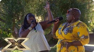 Ain't No Mountain High Enough for Panda and Burgandy | Judges' Houses | The X Factor UK 2018