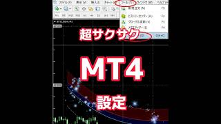 #MT4 #軽くする方法 #サクサク #設定 #バイナリー #ハイロー #FX #裁量トレード