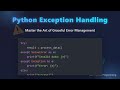 Python Exception Handling: Try, Except, Finally Explained for Beginners