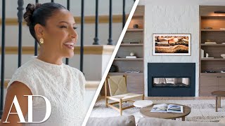 “It’s literally transformed!” Desi Perkins’ Cozy Living Room Makeover | Architectural Digest