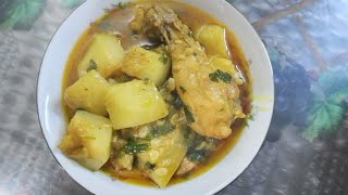 লাউ দিয়ে মুরগির মাংস রেসিপি# murgir mangsho recipe#cooking #shokher Rannagar 🥰