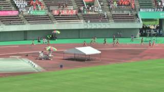 H28　日本インカレ　女子4x100mR　予選4組