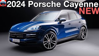 NEW 2024 Porsche Cayenne in Montego Blue Metallic (Studio Walkaround)