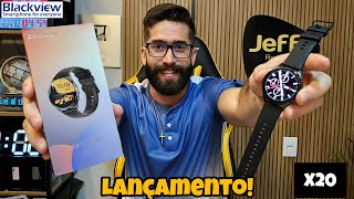 BLACKVIEW X20: O Novo Smartwatch BARATINHO da marca! É bom? Vale a pena? (Análise Completa)