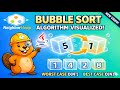 Bubble Sort Algorithm Explained Step by Step Visually | Java | NeighborHeap