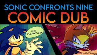 A Sonic Prime Comic Dub | Sonic Confronts Nine FT: @LeoMugman28