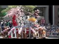 盛岡山車　『義経八艘飛び』　東北六魂祭2012 盛岡