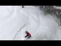 mt norikura snow resort powder day on jan 2017