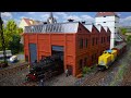 faller lokwerkstatt spur n 222096 engine repair shed 🙌🏼🚂