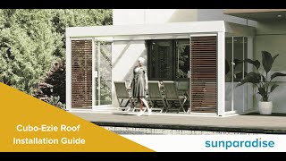 🔧 How to Assemble the Sunparadise CUBO-EZIE sunroom | Step-by-Step Guide