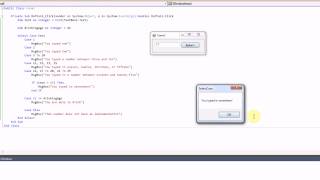 VB.NET: Using Select Case Blocks