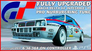 GT7 - Lancia Delta HF Integrale Evo '91 Pro Tune | Nurburgring Setup ORIGINAL ENGINE Gran Turismo 7