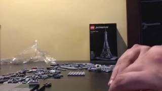 Lego Architecture 21019-The Eiffel Tower（Timelapse）