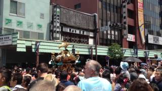 平成28年 浅草 三社祭(浅草神社例大祭) 町内神輿渡御①