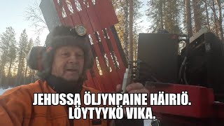 ÖLJYNPAINE HUKASSA