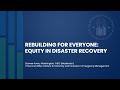 FHEO Table Talks Series: Rebuilding for Everyone: Equity in Disaster Recovery