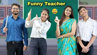 Type Of Funny Teachers in School | Comedy Video🤣| Tushar Sonvane