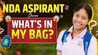 What's in My Centurion Bag ft. NDA Aspirant | Essentials \u0026 Surprises Fun Video for defence Aspirants