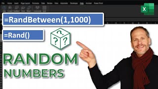 Excel Random Number Generator - Rand & RandBetween