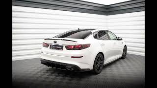 Maxton Design Kia Optima MK4 Facelift Splitter Spoiler Voorspoiler Sideskirt Styling Tuning