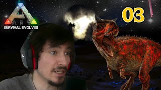 JE VIS MA PREMIÈRE NUIT SUR ARK !! [ARK Episode 03]