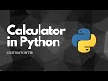 Simple Working Calculator made using Python | CustomTkinter | Phantom