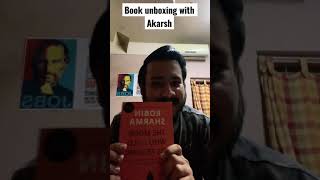 Book Unboxing with Akarsh-1 | The Monk Who Sold His Ferrari.   #shorts
