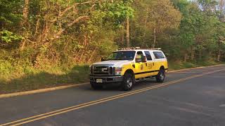 Atlantic Highlands Fire Department 85-66 arriving drill