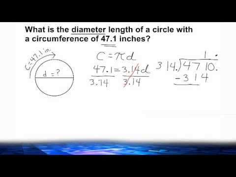 Finding The Unknown Radius Or Diameter Length Of A Circle Finding The Unknown Radius Or Diameter Length Of A Circle