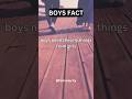 Amazing facts| Boys need these 6 things from girls|#shorts