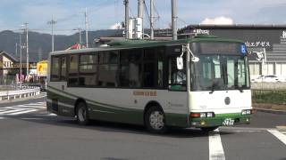 京阪宇治バス　車台№ 7422 三菱エアロミディノンステップバス　2011/11/12