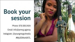 #My3DWorldATL video w/ Model Christa Lee