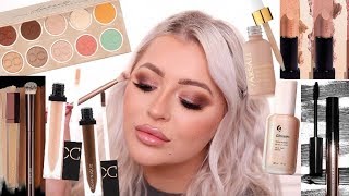 FULL FACE TRYING NEW HYPED MAKEUP! FIRST IMPRESSIONS!