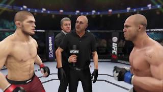 Khabib Nurmagomedov vs. Wanderlei Silva (EA Sports UFC 3) - CPU vs. CPU