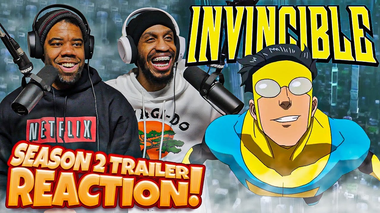 Invincible Season 2 - Official Teaser Trailer Reaction - YouTube