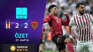 Merkur-Sports | Beşiktaş (2-2) A. Hatayspor - Highlights/Özet | Trendyol Süper Lig - 2023/24