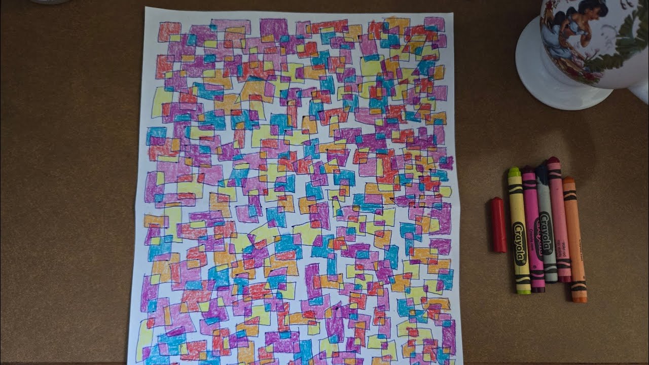 Asmr 5th Zentangle Finished Softspoken Youtube