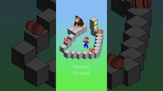 Mario vs DonkeyKong #illusion #nintendo