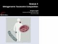 Analysis of Metagenomic Data: Taxonomic Composition