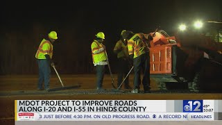 MDOT crews continue milling work on I-20, I-55