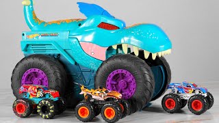 Super Epic Hot Wheels Car Chompin' Mega Wrex Monster Truck