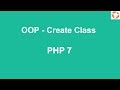 PHP OOP Create Class