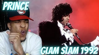 PRINCE WAS ACTIN A FOOL!!! PRINCE - 1990 x BABY I'M A STAR x PUSH (LIVE @ GLAM SLAM 92) | REACTION