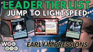 LEADER TIER LIST - Jump to Lightspeed