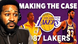 Showtime! | Making The Case - 1987 Lakers | Reaction!