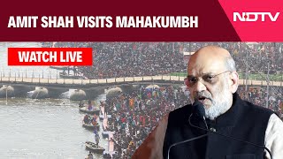 Amit Shah At Mahakumbh | Home Minister Amit Shah Visits Mahakumbh In Prayagraj \u0026 Other News