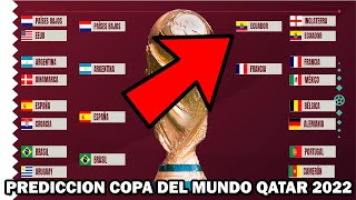 🔥 PREDICCIÓN del MUNDIAL QATAR 2022😱 - Análisis y predicción de la Copa del MUNDO 2022  ⚽