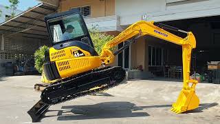 ขายรับประกัน💯 รถขุด 4.5ตัน KOMATSU รุ่น PC40MR-1-ตู้เก๋ง อุดมยนต์มอเตอร์ นำเข้าจากญี่ปุ่น 0818753444